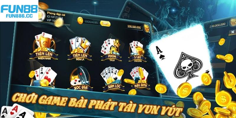 Đầu tư bài cào kiếm thưởng tại hệ thống Fun88